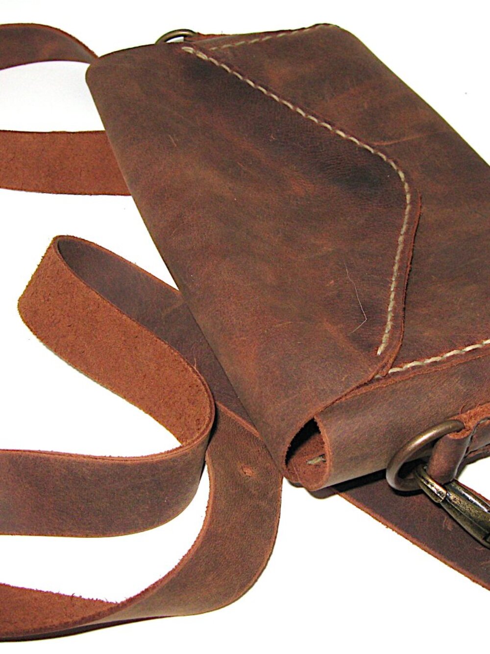 Retro leather purse small, crossbody bag with adjustable strap shoulder bag